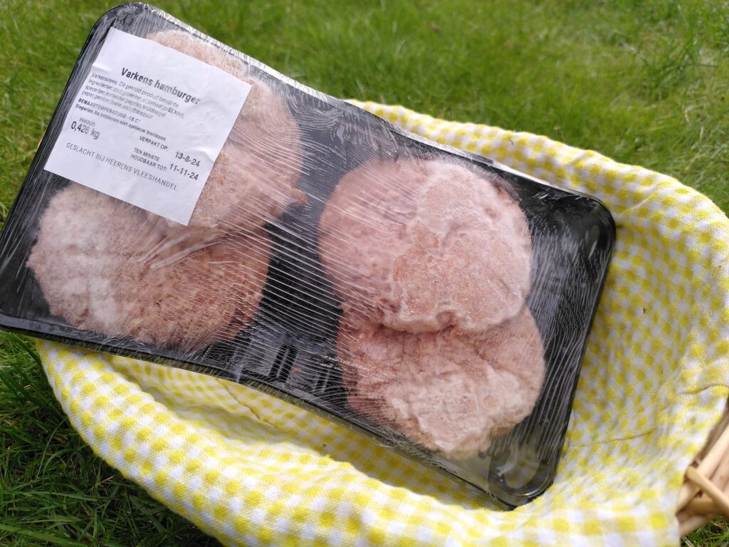Varkens hamburgers